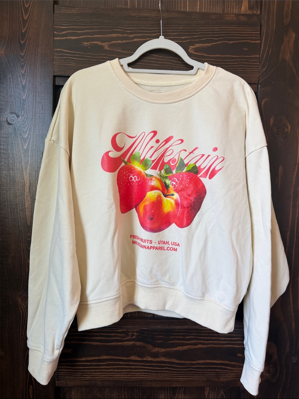 Milkstain Graphic Sweater